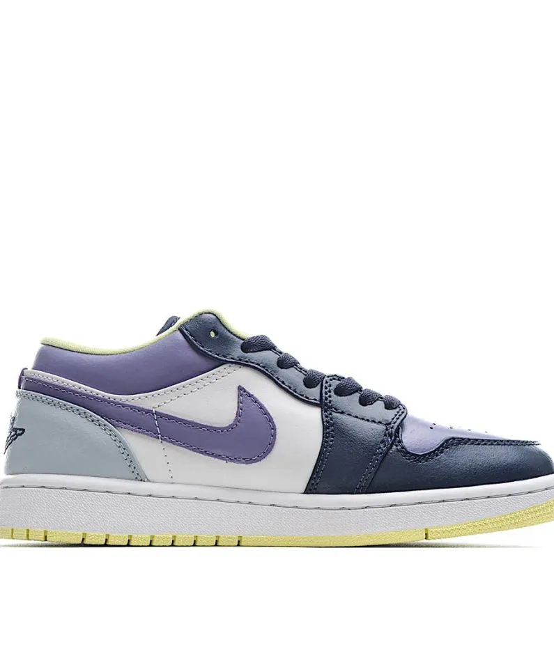 Air Jordan 1 Qiao Yi Low Top AJ1 Pink Purple Mandarin Duck