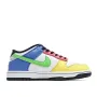 Nike DUNK LOW "Free 99 White Yellow Green Blue Pink"