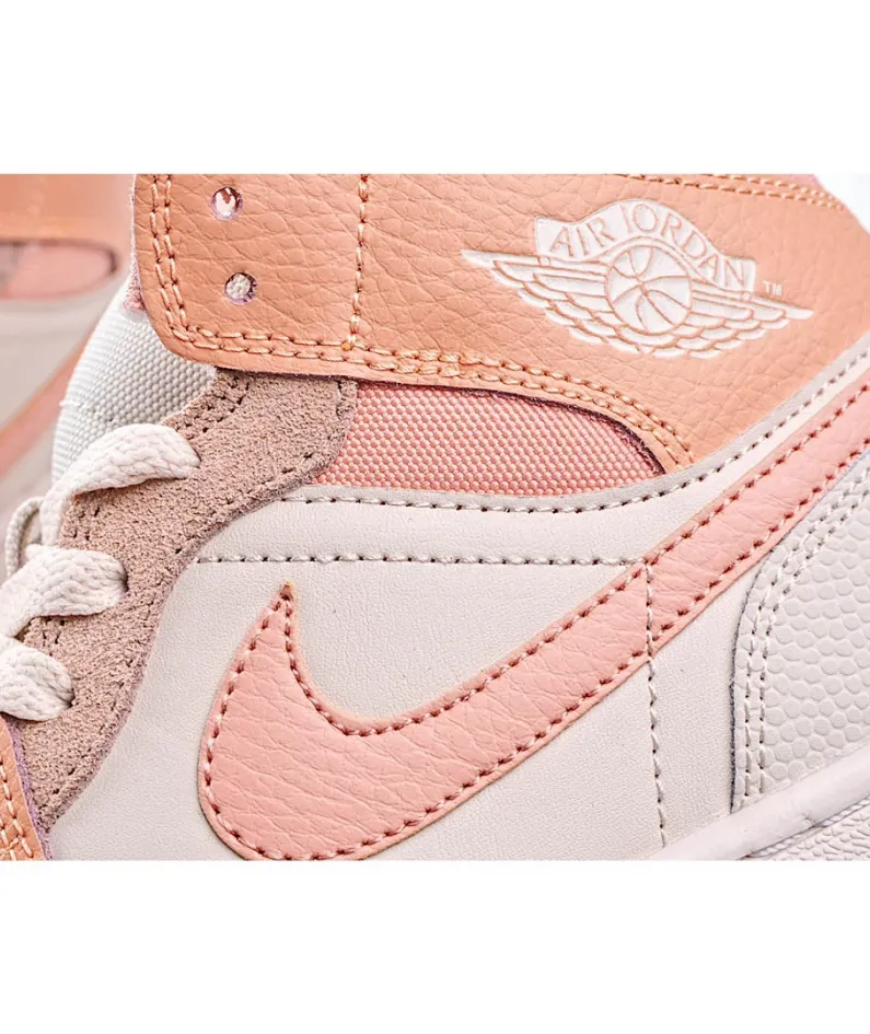 Wmns Air Jordan 1 Mid 'Apricot'