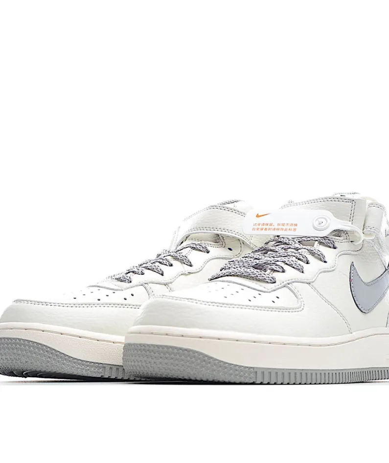 Kith xNike Air Force Mid-Top Sneakers 3M Reflective