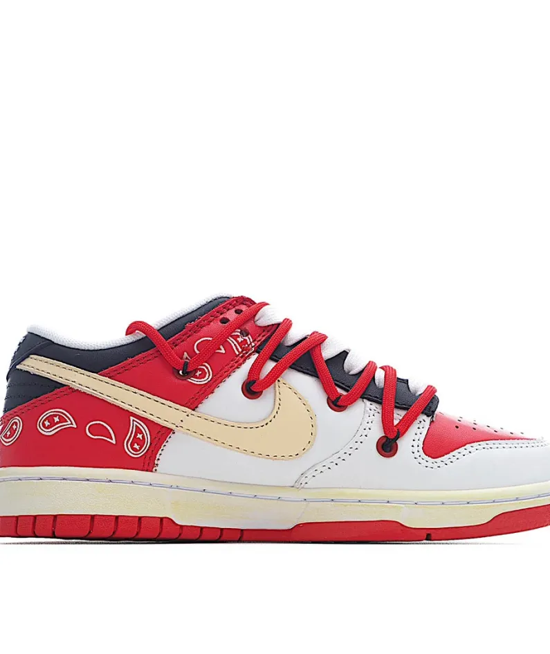NBA x Nike Dunk Low "University Red" Low Top