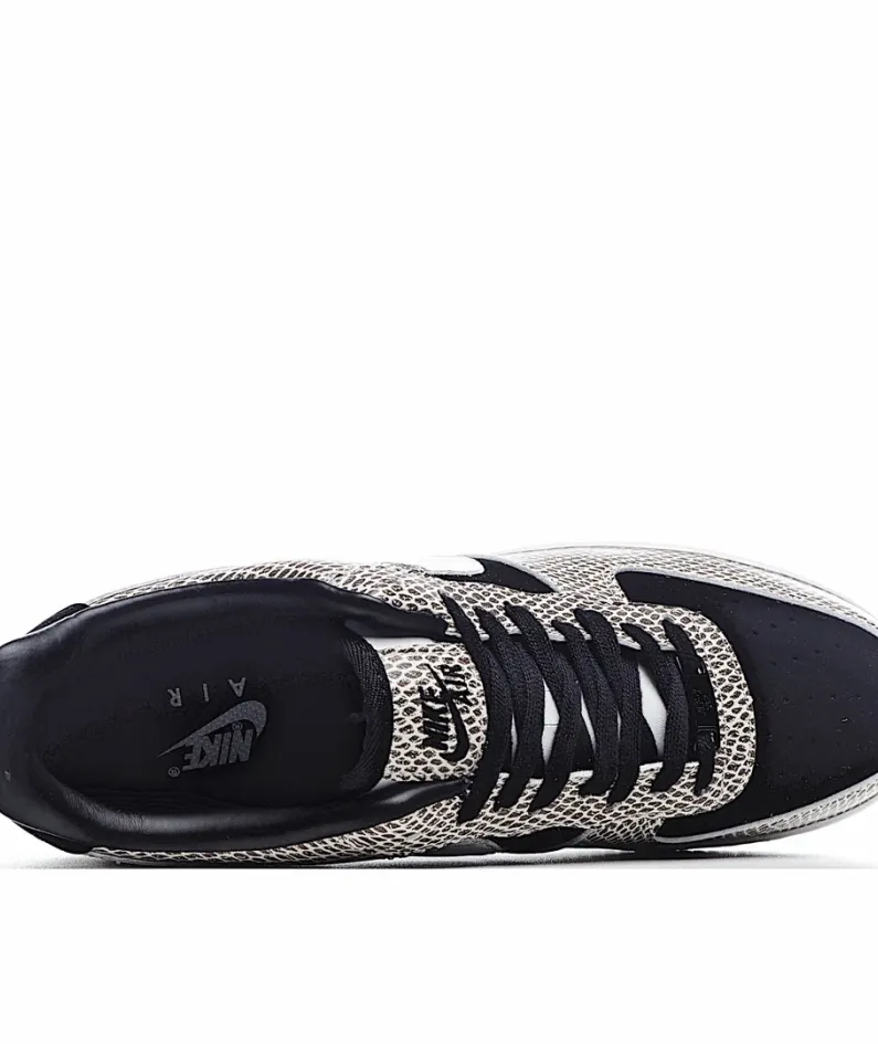 Nike Air Force 1 Low CocoaSnake Returning February Black Snake Print