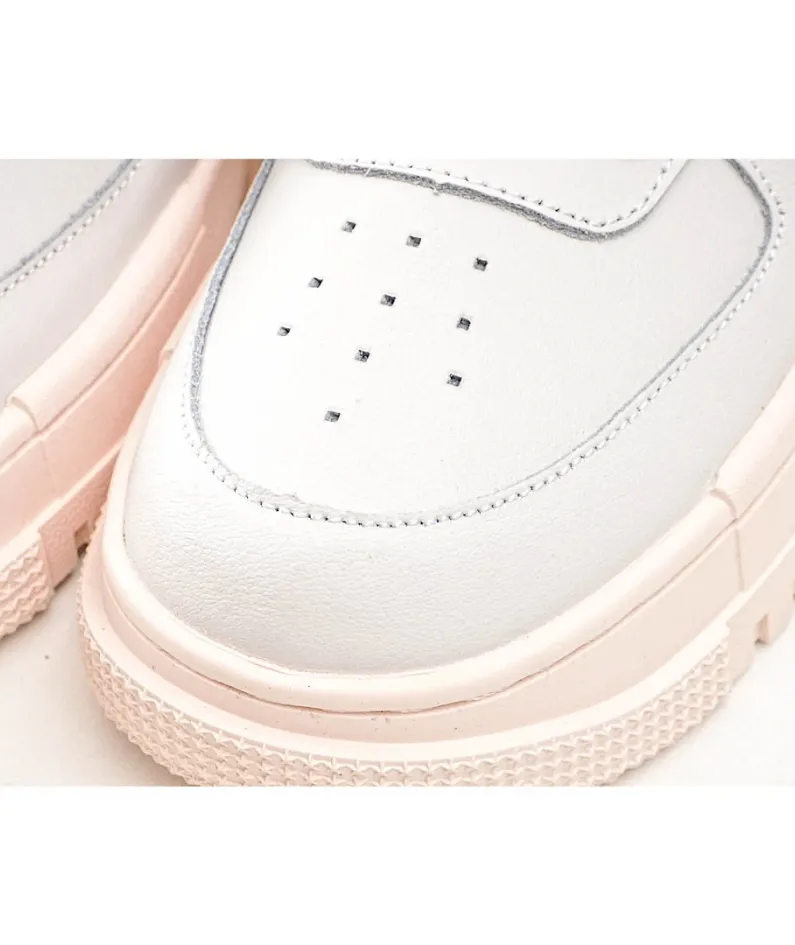 Nike Air Force 107 Grey Pink Orange