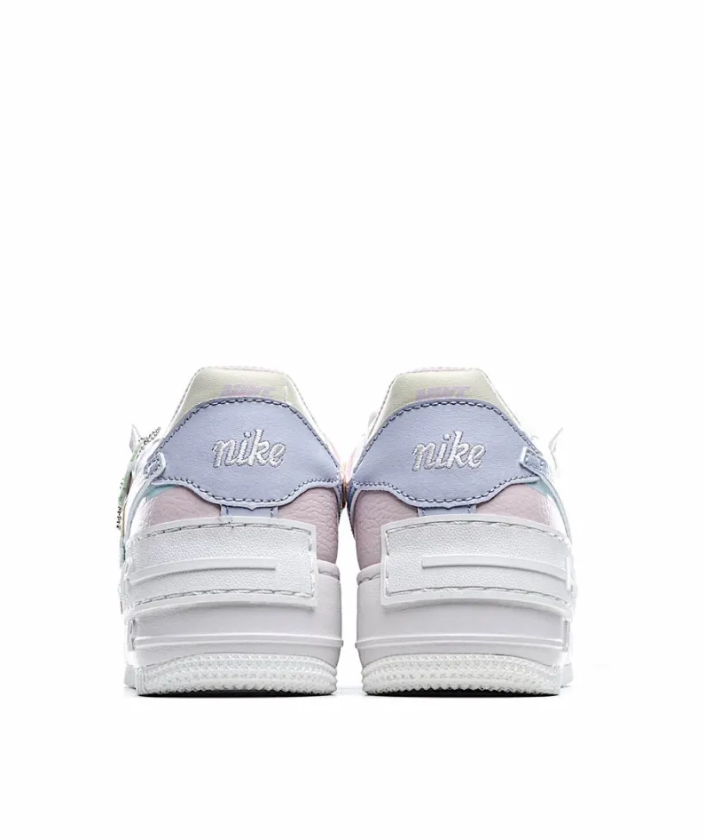 Nike Air Force 1 Shadow White Blue Pink
