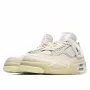 Off-White x Wmns Air Jordan 4 SP 'Sail'
