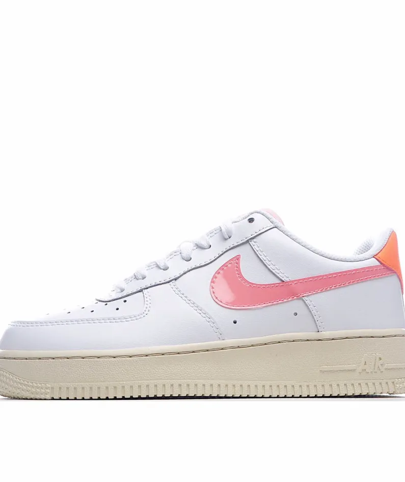 Nike AIR FORCE 107 LOW "White/DigitalPink Coral Pink"