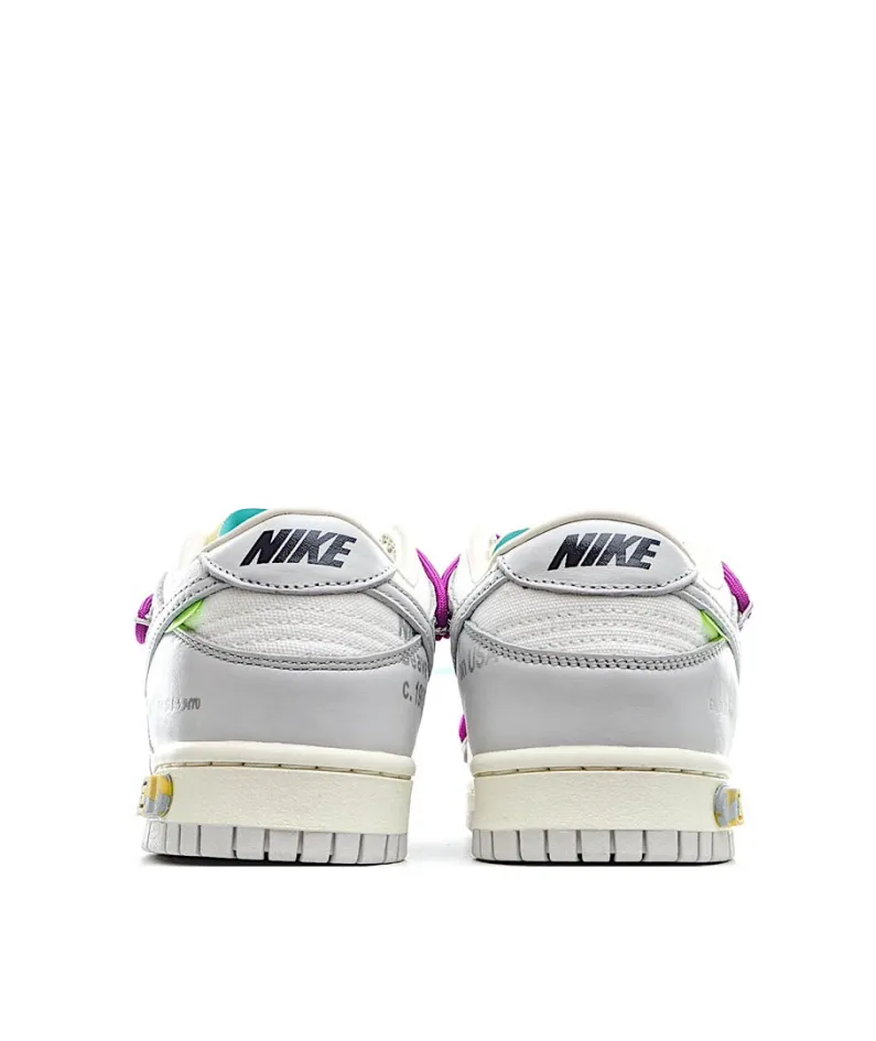 Nike 0ff-White x Nike Dunk Low "21 of 50" OW White Grey