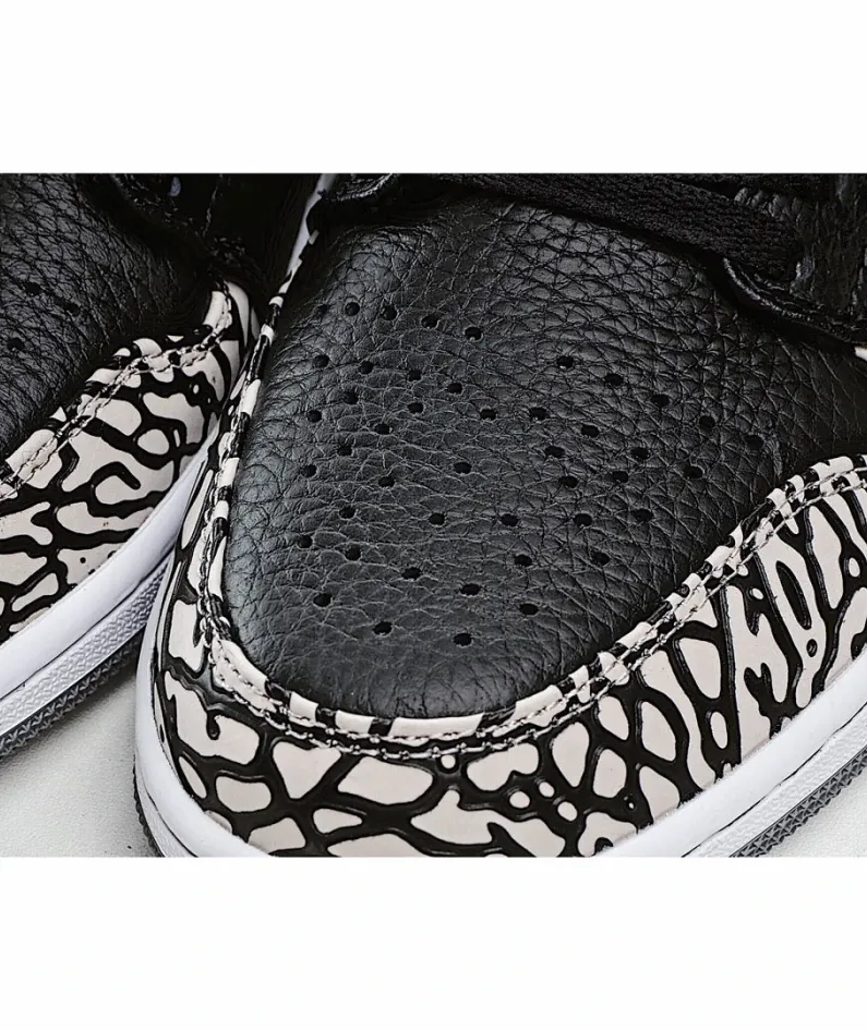 Air Jordan 1 Phat Low 'Black Cement'