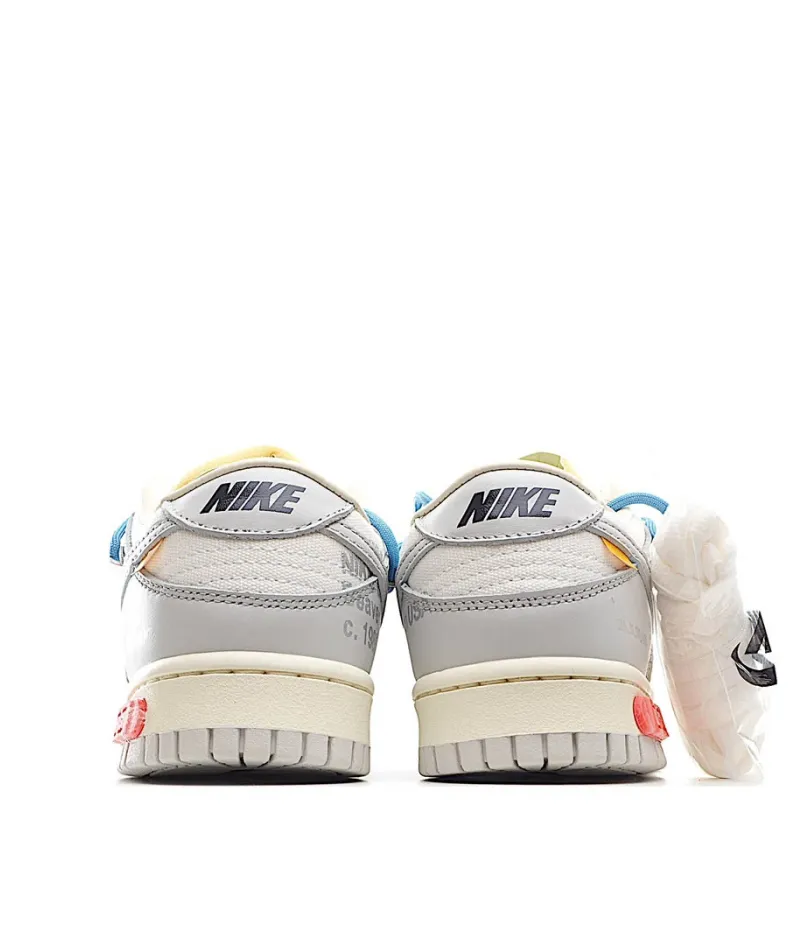 Nike 0ff-White x Nike Dunk Low "02 of 50" OW White Grey