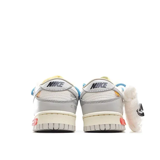 Nike 0ff-White x Nike Dunk Low "02 of 50" OW White Grey