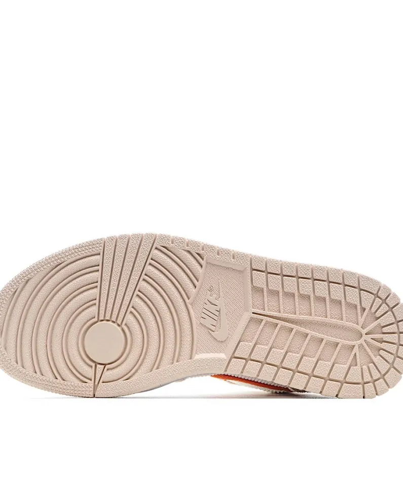 Air Jordan 1 MiD White Pink Orange