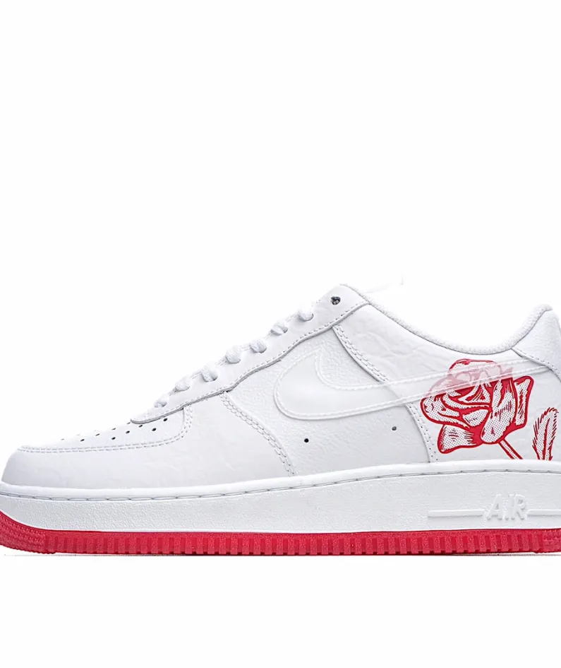 Nike Air Force 1 Low Low Top Red Rose