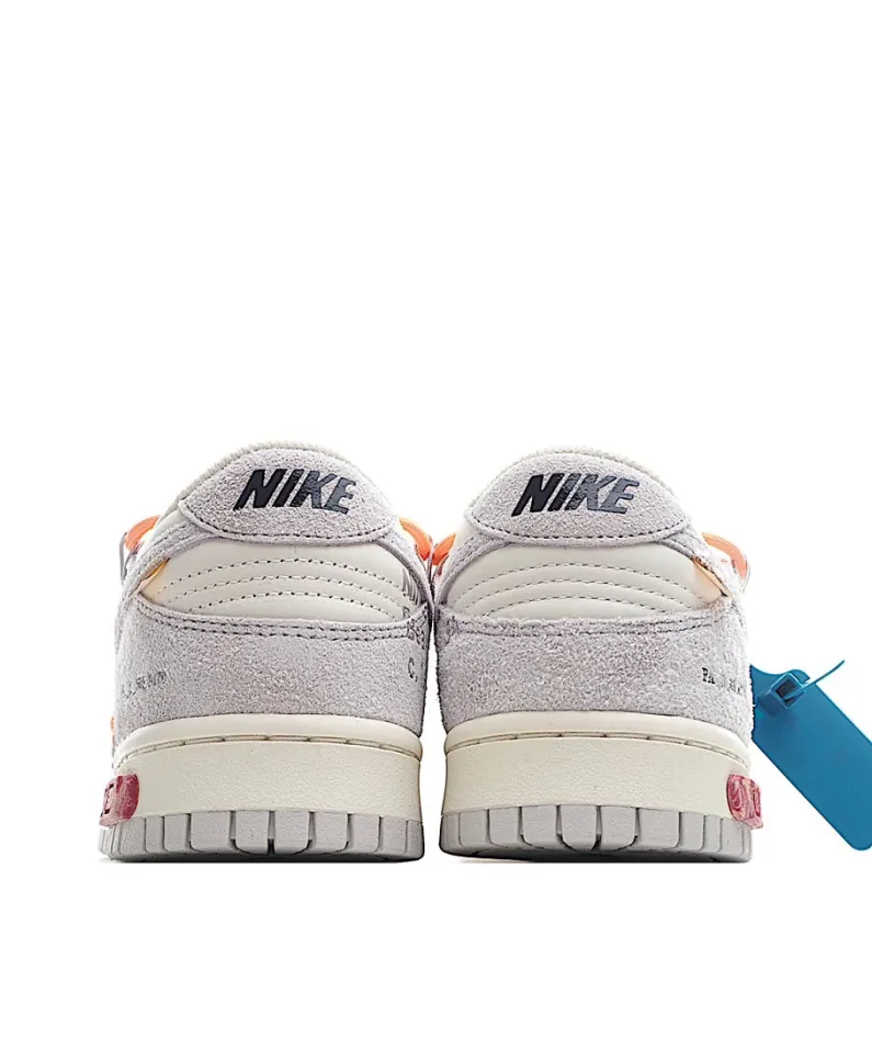 Nike SB Dunk OFF-WHITE Grey Powder Blue