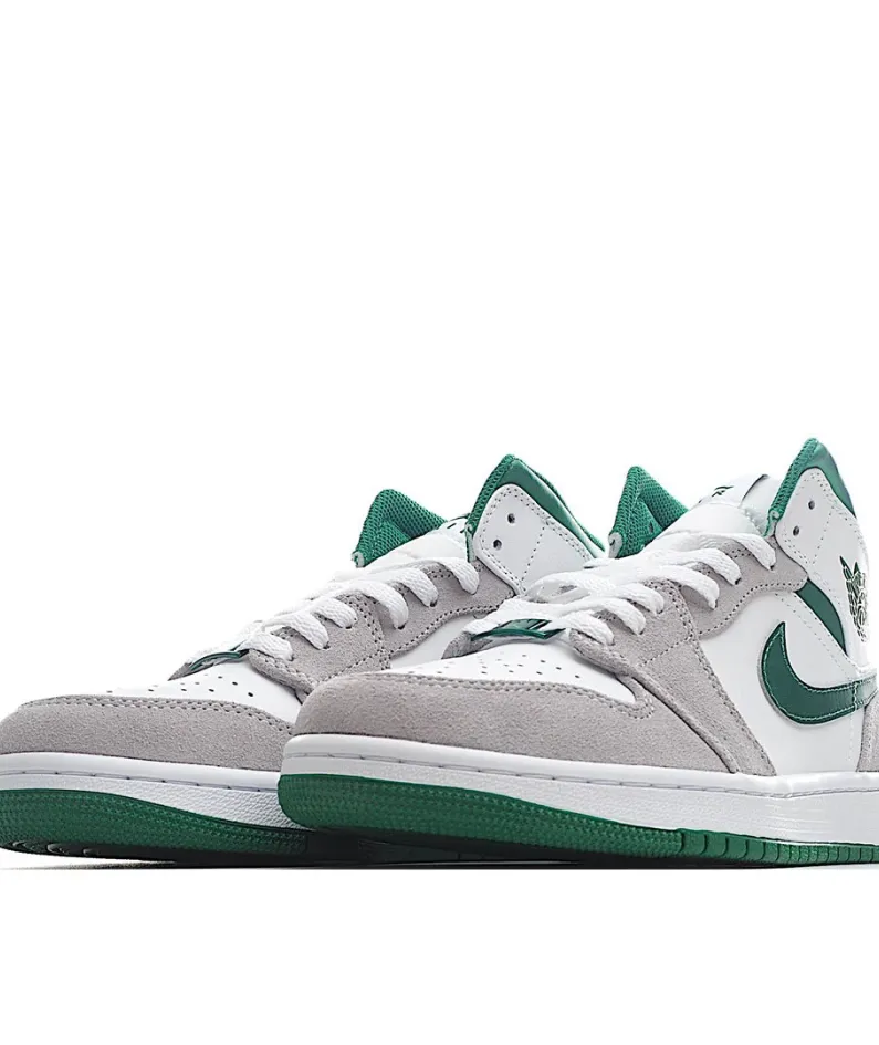Air Jordan 1 Mid SE 'Grey Pine Green'