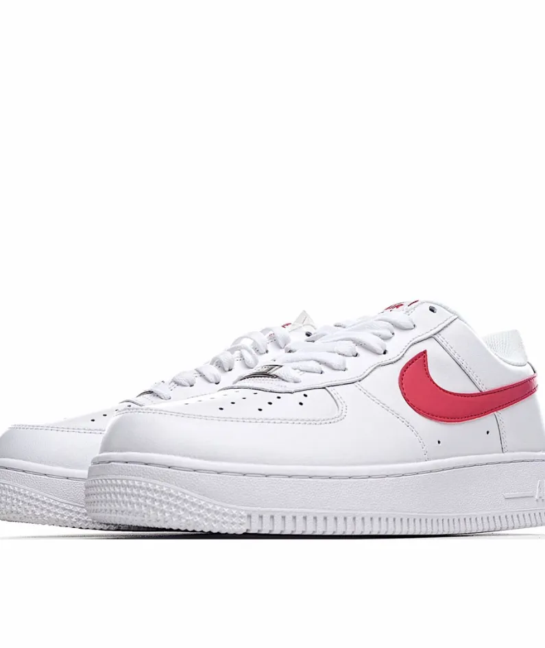 Nike Air Force 1 Low Low Top White Red