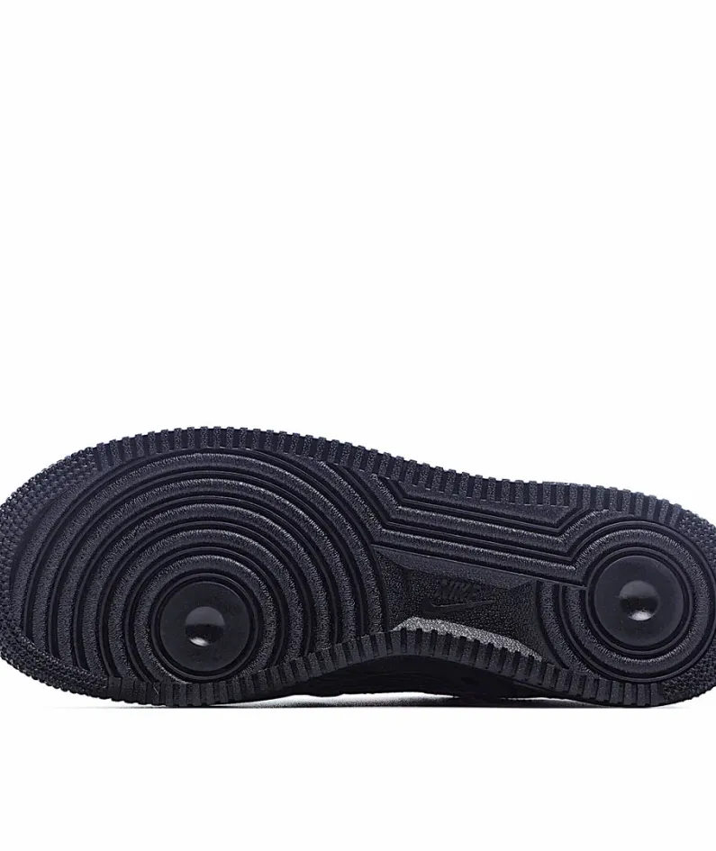 Nike Air Force 1 07 Black Powder Low Top 3M Reflective