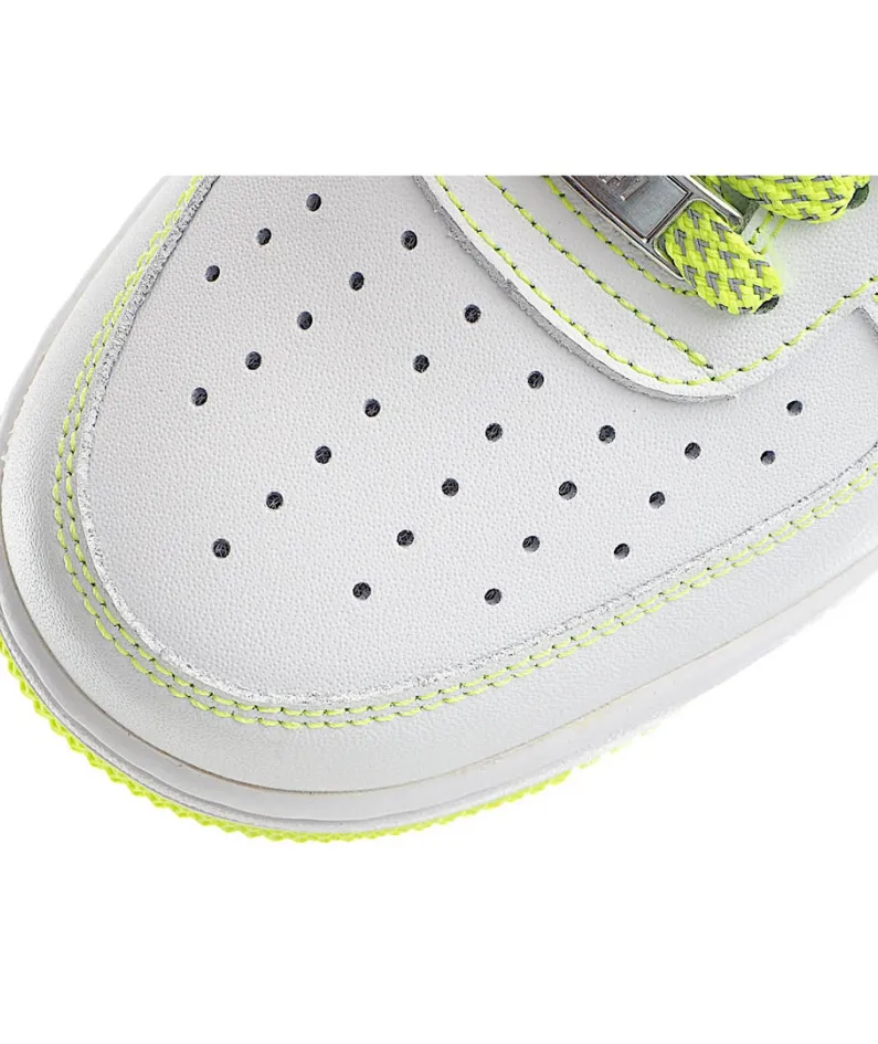 Nike Air Force 107 Low 3M Reflective Lime Yellow Low Top