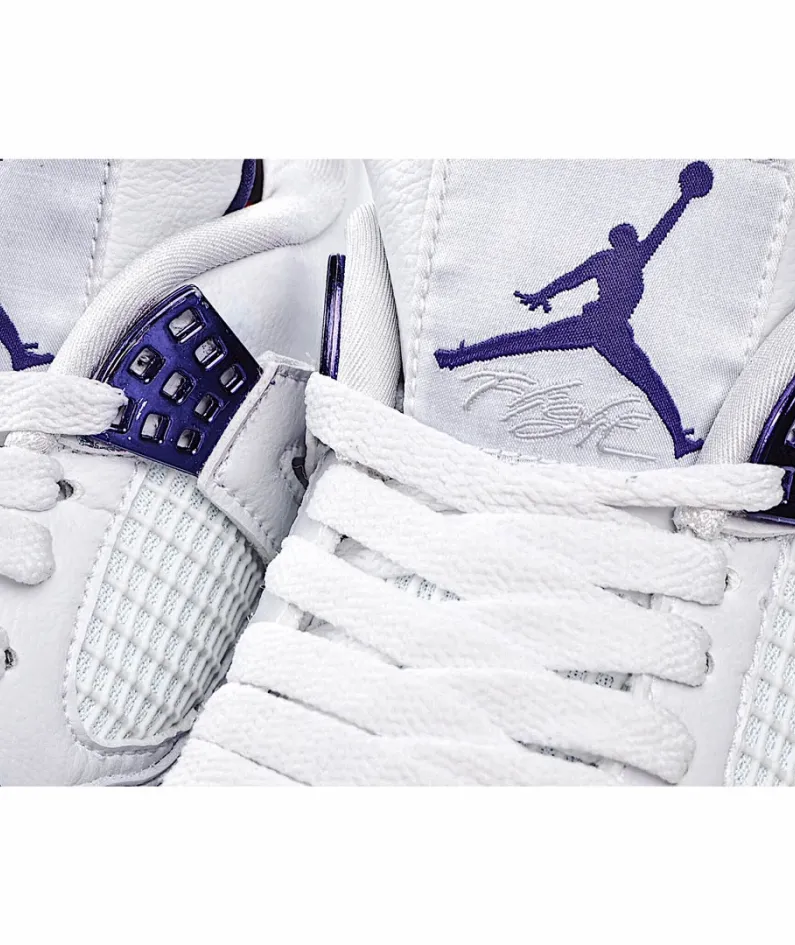 Air Jordan 4 Retro 'Purple Metallic'