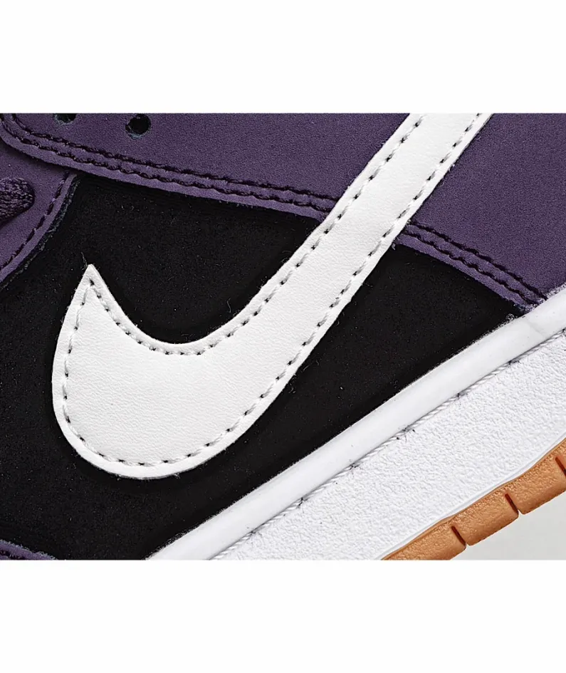 WMNS Nike SB Dunk Low Pro QS Raw Gum Purple Low Sneakers