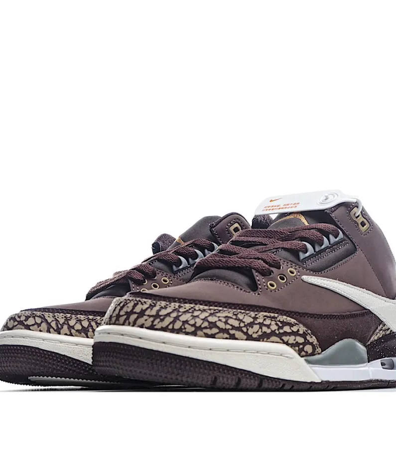 Travis Svott X Air Jordan 3 Barb Khaki