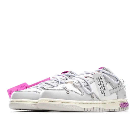 Nike 0ff-White x Nike Dunk Low "03 of 50" OW White Grey