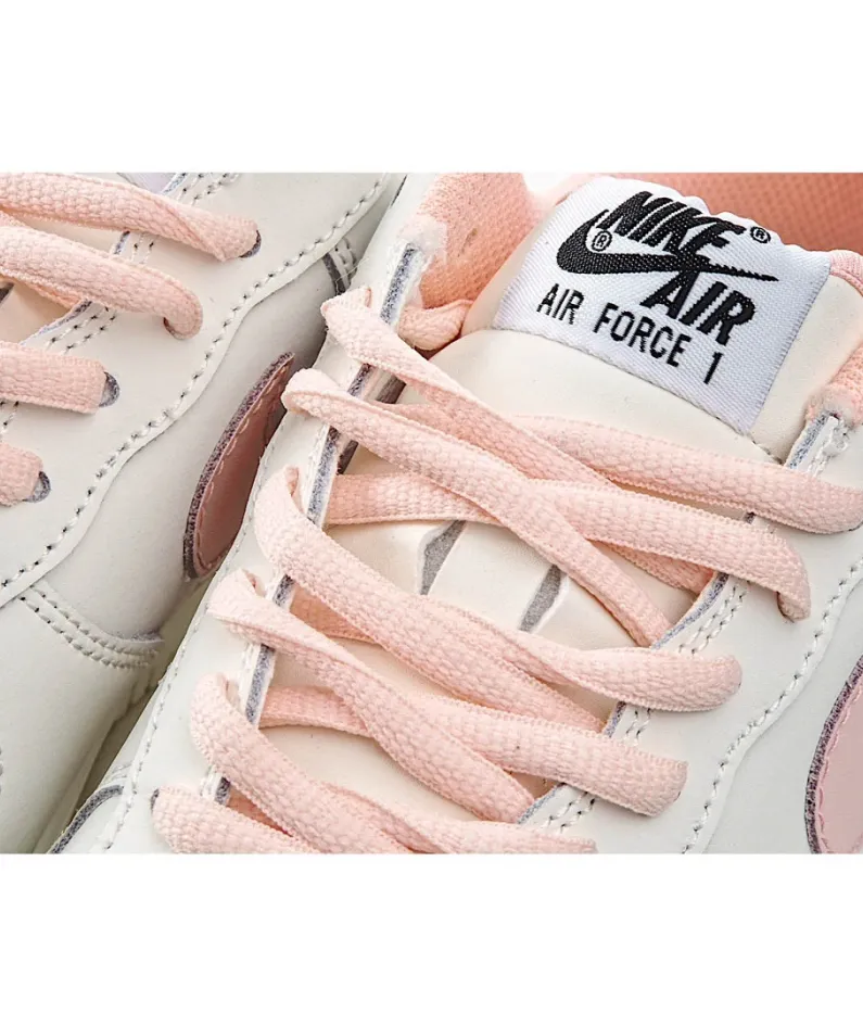 Nike Air Force 107 Low Top Sneakers Beige Powder