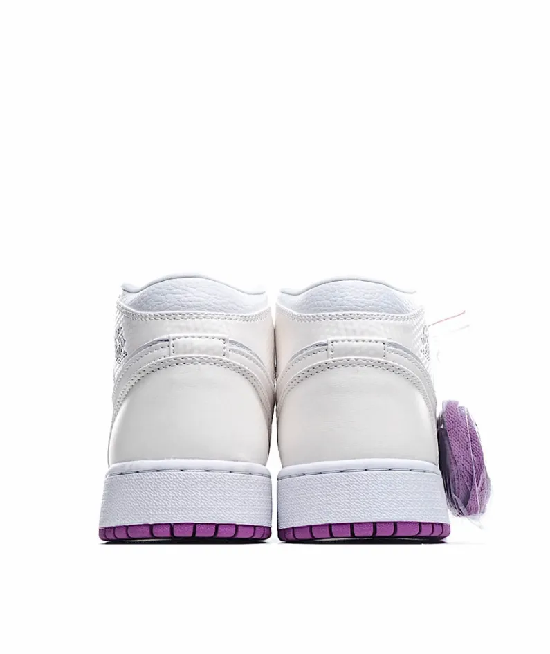 Air Jordan 1 Mid GG AJ1 Joe 1 Colorful Pink Chameleon Ultraviolet Temperature Change 555112-ID Air Jordan 1 Mid GG AJ1 Joe 1 Colorful Pink Chameleon Ultraviolet Temperature Change 555112-ID