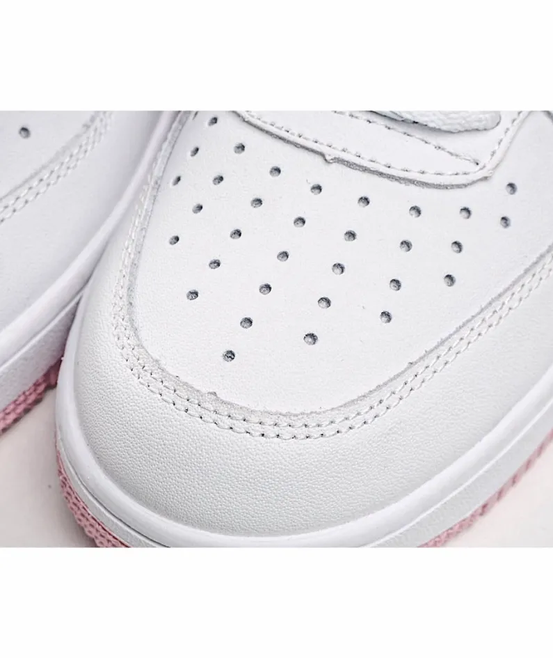 Nike Air Force 1 Mid High Top White Powder