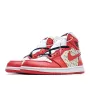 Supreme x AirJordan Retro AJ1 high-top basketball shoes