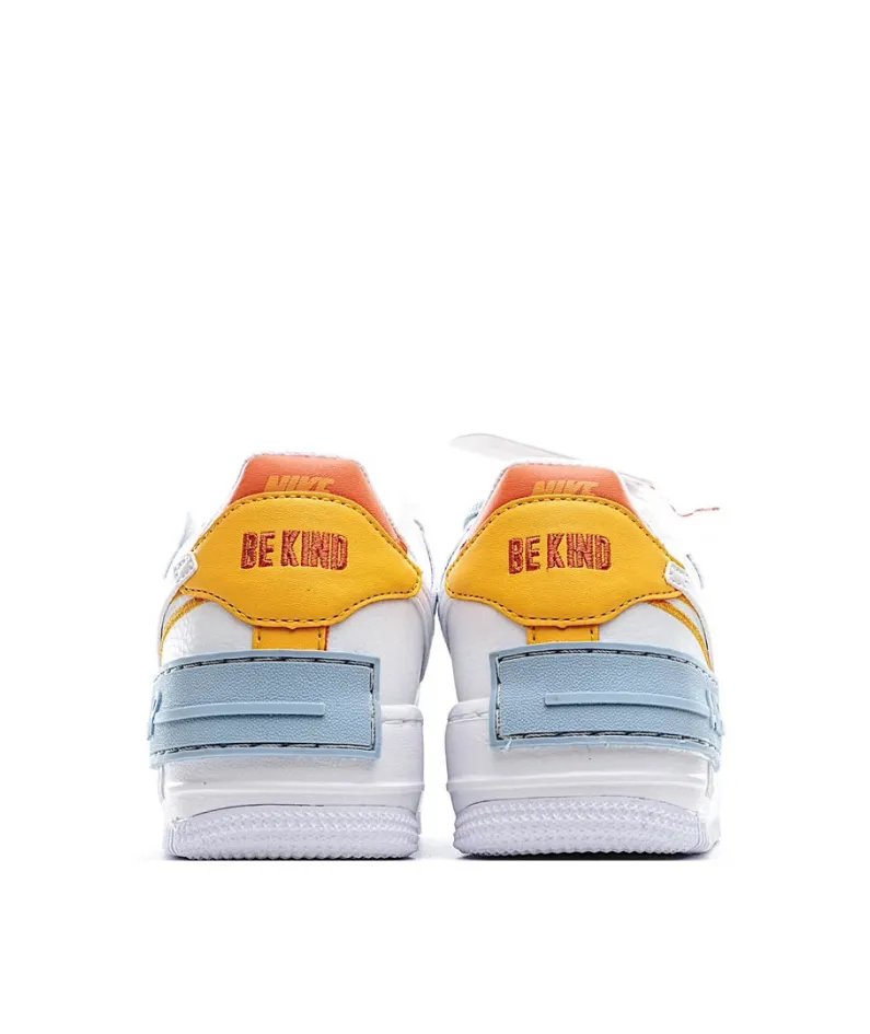 Nike Air Force1Shadow "BeKind" White Orchid
