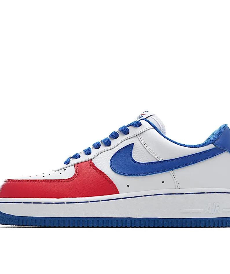 Nike Air Force 1 Low White Red Blue