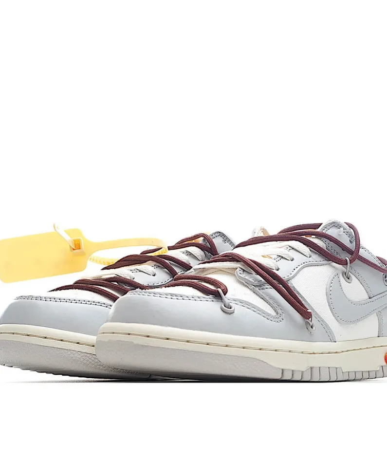 Nike SB Dunk OFF-WHITE   灰 