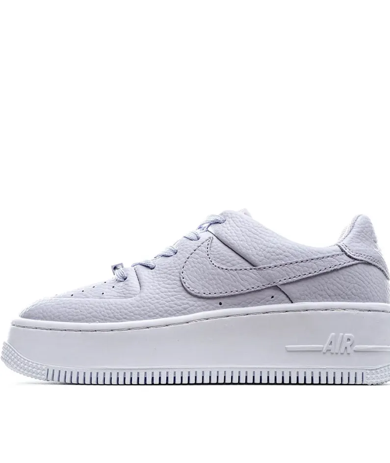 Nike Air Force 107 White Purple