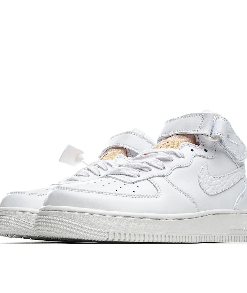 Nike Air Force 1 07 LX White Onyx Bling LF Mid Top