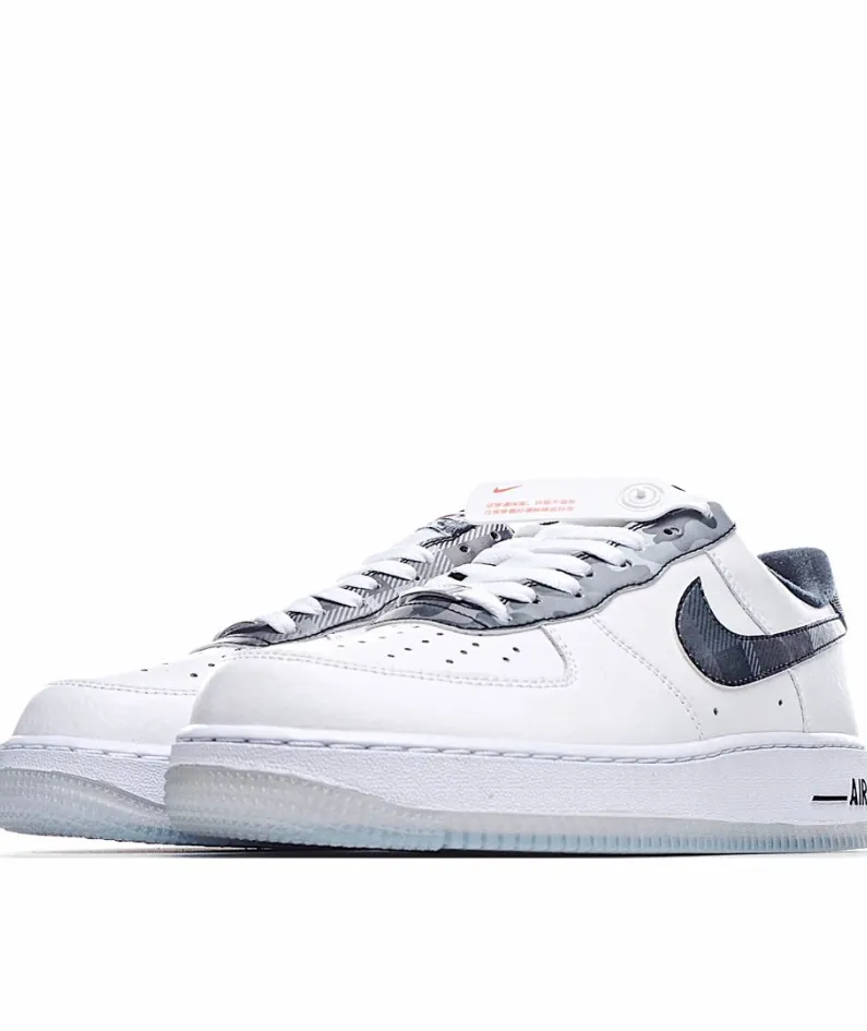 Nike Air Force 1 Low Low Top White Camo Hook
