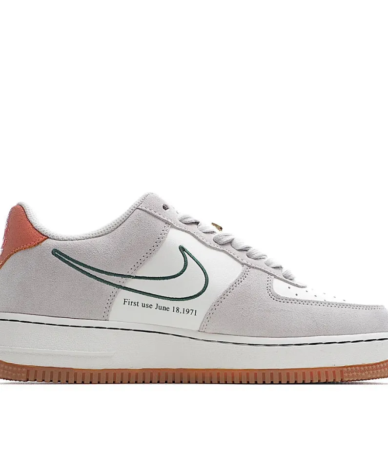 Nike Air Force107SEFirstUse Beige Blue Low Top