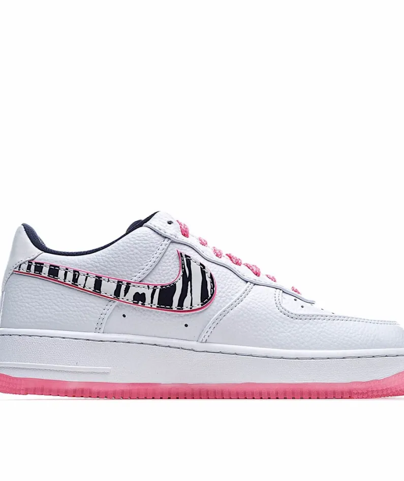 Nike air force 1 red and blue 3M reflective