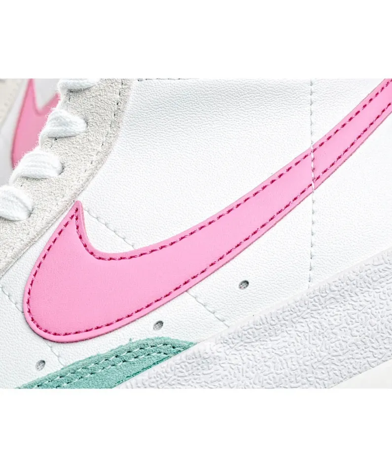 Nike Blazer Mid Vintage77 White Blue Pink