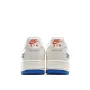 Nike Air Force 1 Low 07 Beige Red Blue Low Top Sneakers