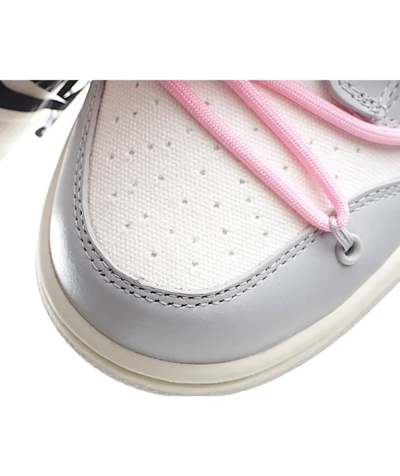 Nike SB Dunk OFF-WHITE Grey Pink