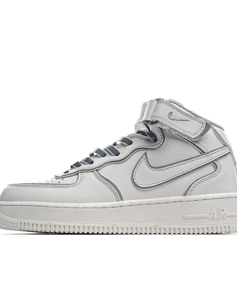 NIke Air Force 1 07 Mid Beige Grey