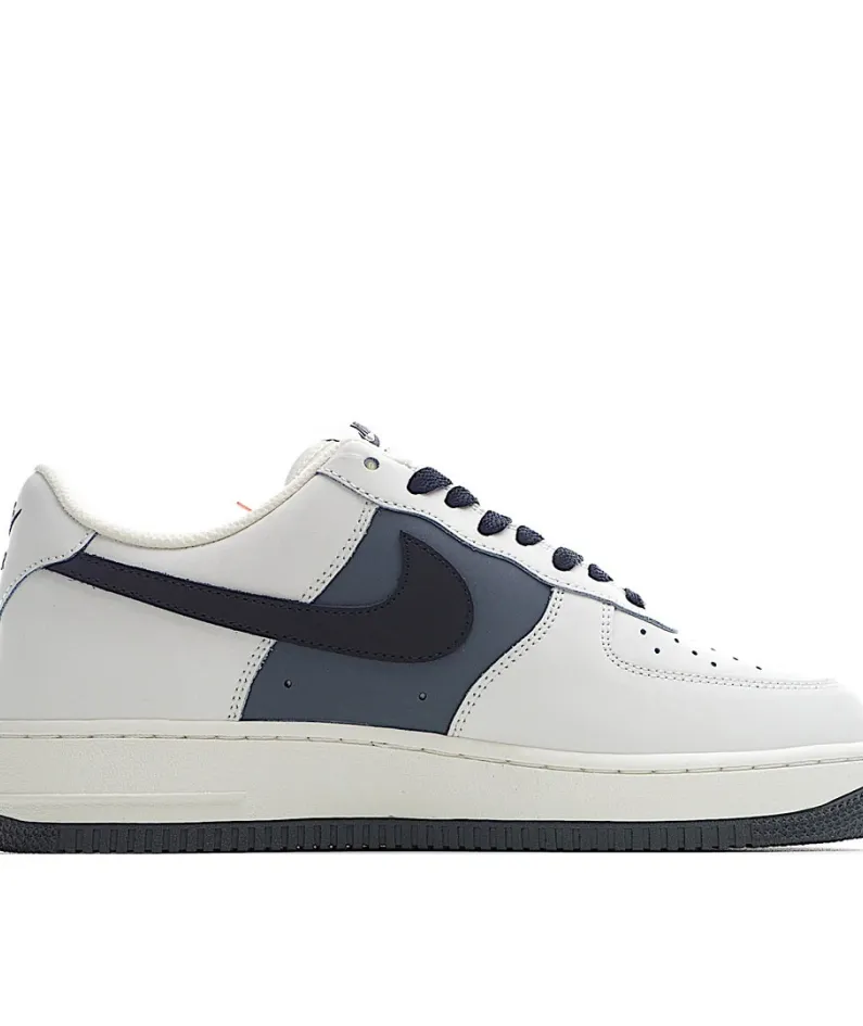 Nike Air Force 1 Low White Grey Black Low Top Sneakers