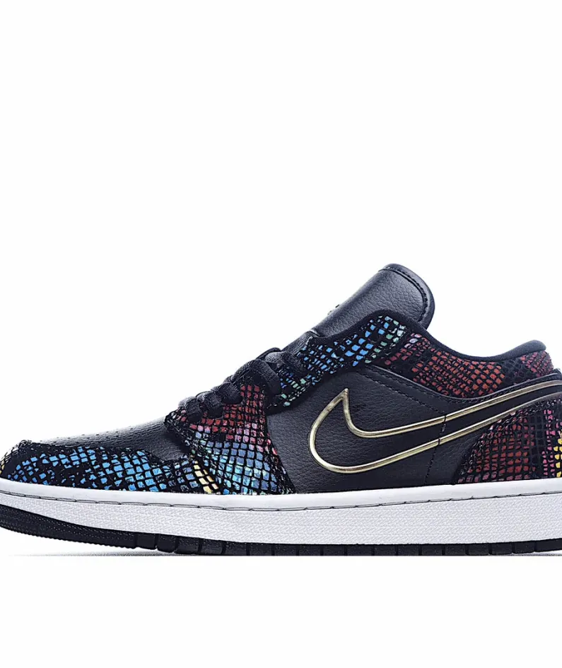 Wmns Air Jordan 1 Low 'Multi Snakeskin'