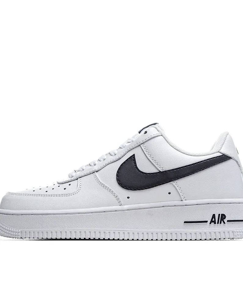 Nike M AF 1-1 UPSTEP Low Top White Black Hook