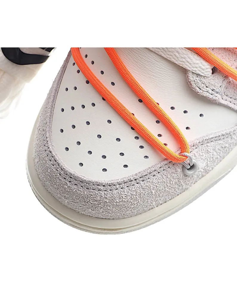 Nike SB Dunk OFF-WHITE Grey Orange