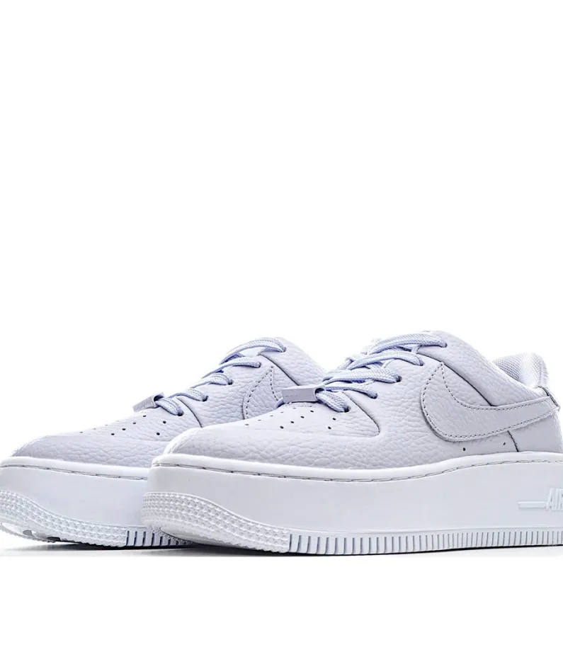 Nike Air Force 107 White Purple