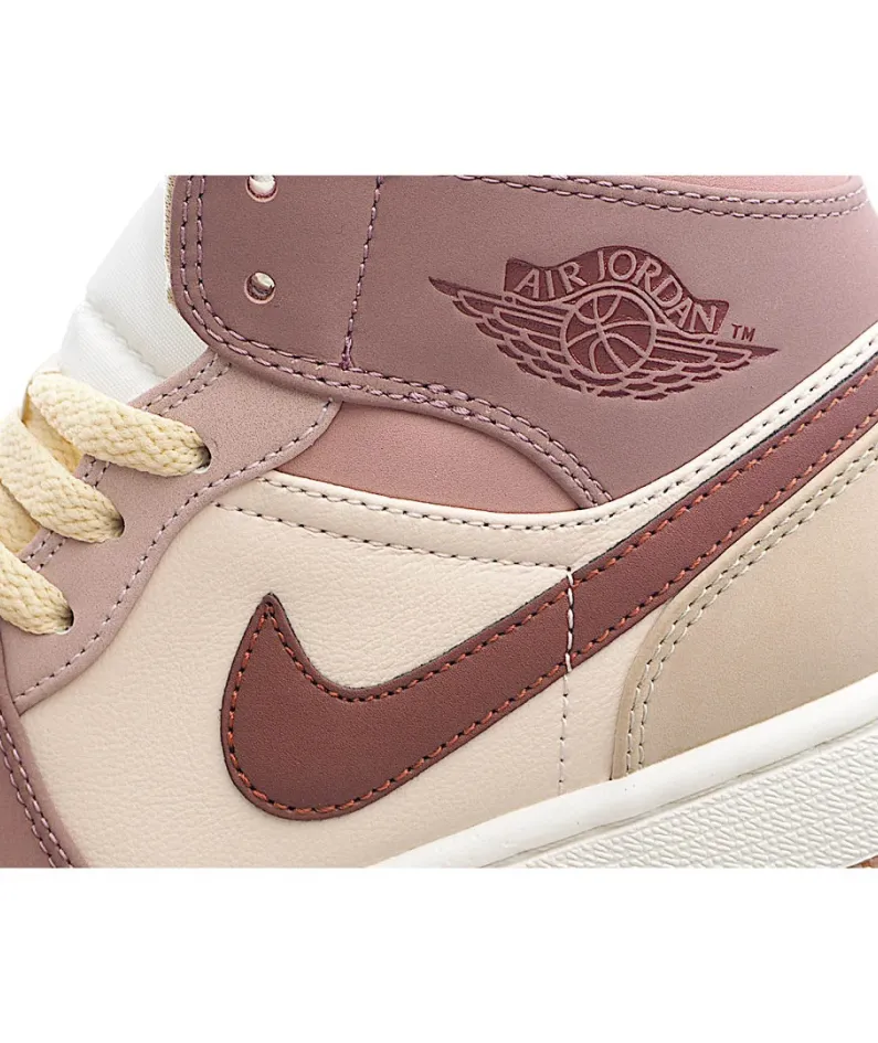 Wmns Air Jordan 1 Mid SE 'Dark Pony Smoky Mauve'