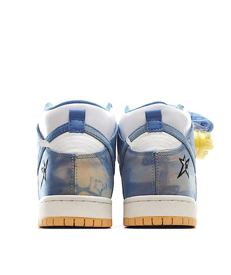 Carpet Company x Nike SB Dunk High SB Sneakers White & Blue