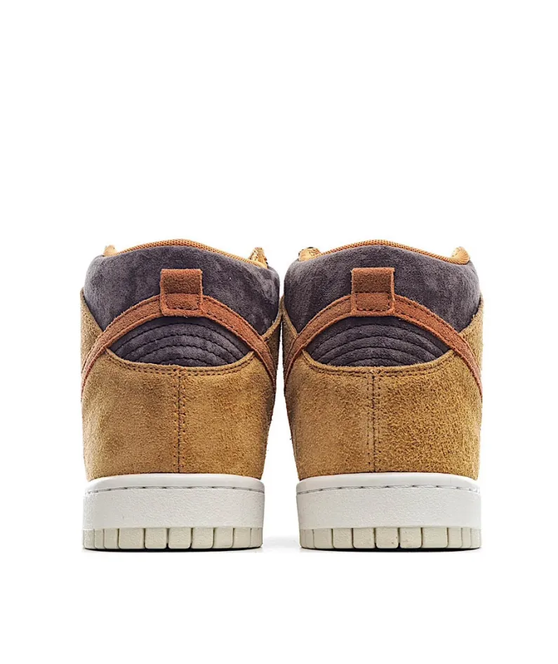 Nike Dunk High Dark Curry Yellow Black