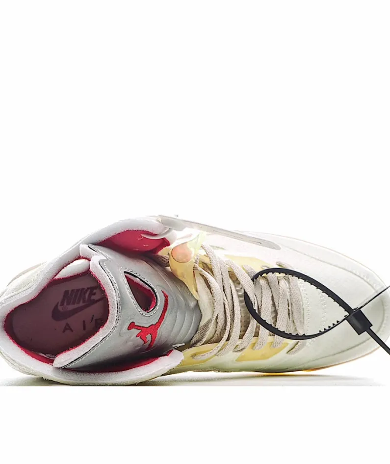 Air Jordan 5 x off white low